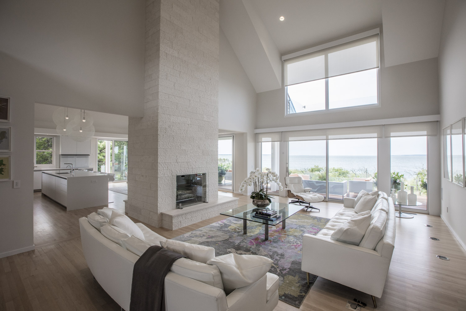 Photo of construction by Ronald Webb Builder.